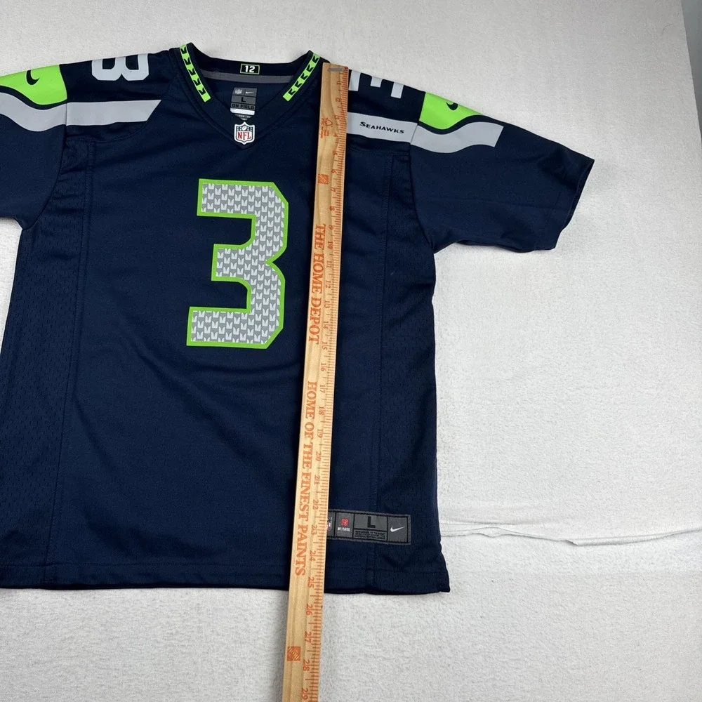 Russell Wilson Seattle Seahawks Boys Large NFL Jersey 14-16 years old Tailgate